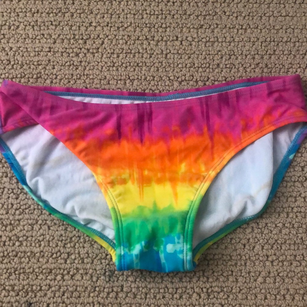 rainbow bikini bottom